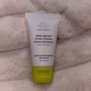 Drunk Elephant Mello Marula Cream Cleanser - White and Lime